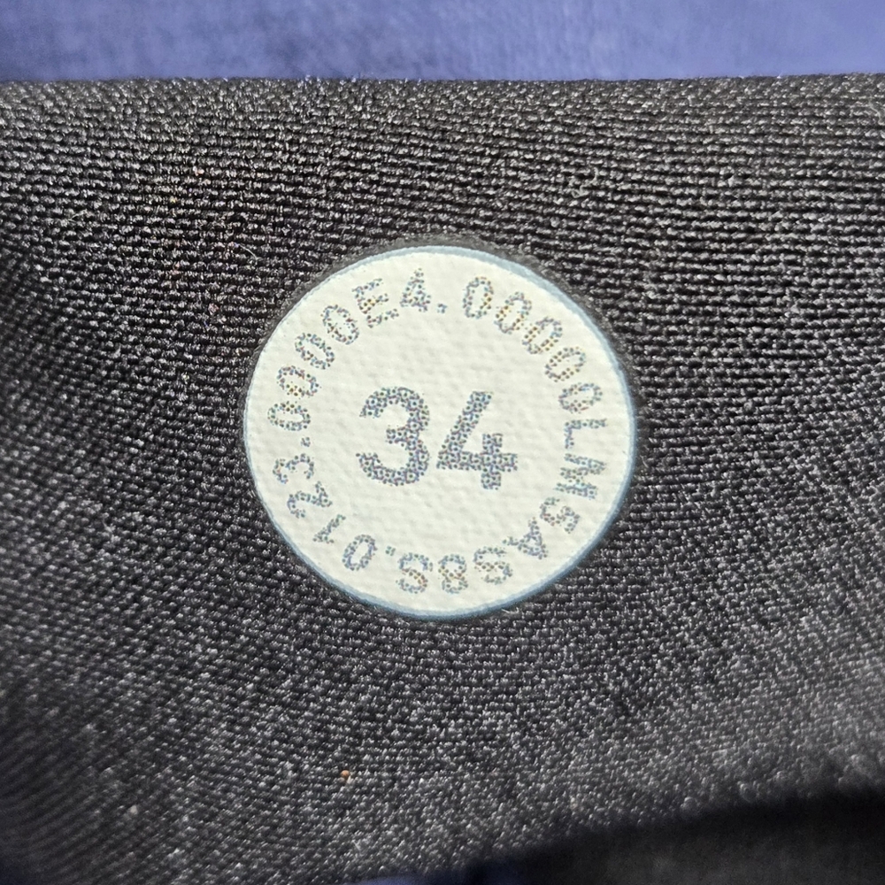 ​Lululemon Men's Commission Pant Classic 32 Iron‎ Blue Warpstreme Golf Chino - Picture 6 of 8